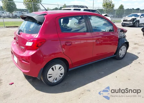 2019 Mitsubishi Mirage Es z USA, uszkodzony, nr VIN ML32A3HJ5KH005156